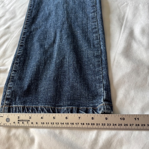 Old Navy Vintage Y2K Denim Ultra-Low Waist Bootcut Women's Jeans Blue Size 18 - Picture 10 of 11